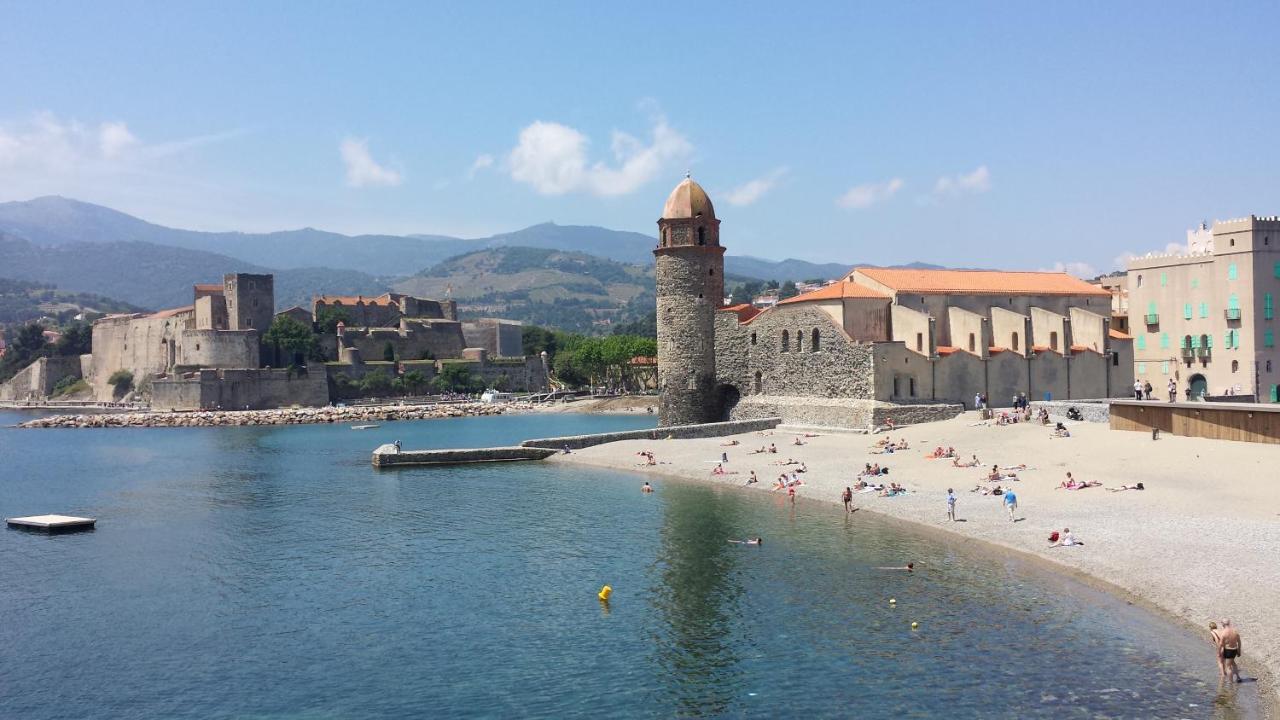 4Sap7 Appartement Avec Belle Terrasse Collioure Oda fotoğraf